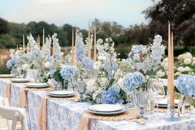 Wedding styling and design