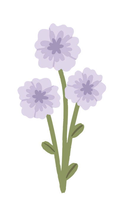 Florida Social Butterfly Purple Flower Icon