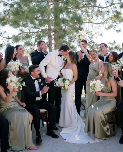 Best bridal beauty team for large wedding parties