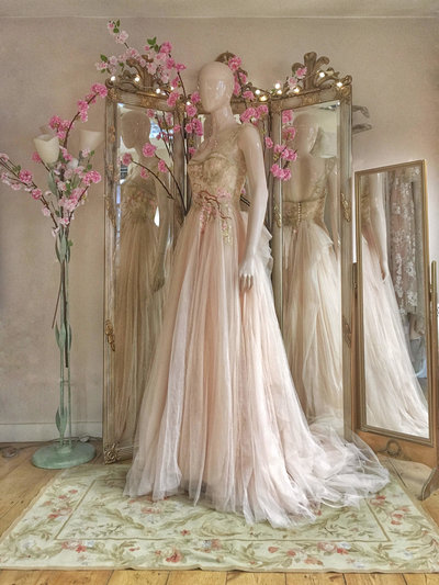 Hanami-blush-tulle-cherry-blossom-wedding-dress-JoanneFlemingDesign