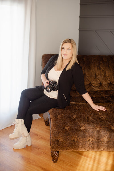 A photo of Brooke Kristine, the owner of Brooke Kristine Photography