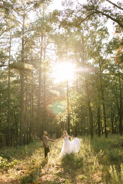 bright and airy wedding photography