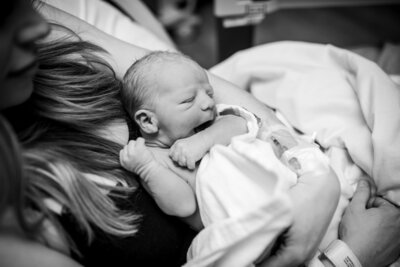 Newborn Baby Post Birth