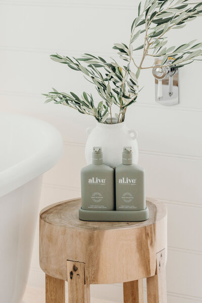 Alive hand and body wash duo