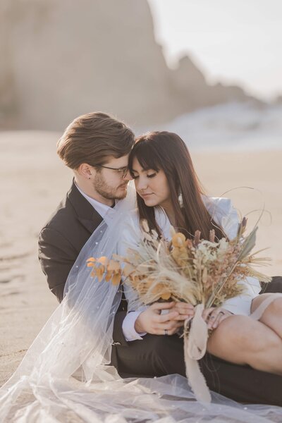 Elopement Photos at Malibu Beach by Phavy Photography | St. Augustine Wedding Photographer Traveling to California