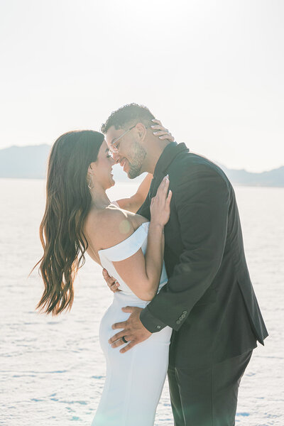 salt flats wedding photography elopement