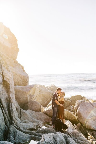 first look bride groom tears carmel california