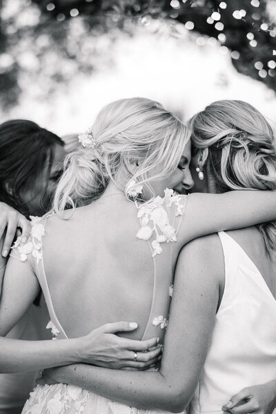 bridesmaids at finca serena by destination wedding photographer maria hibbs