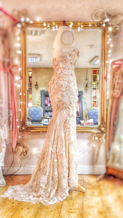 Freya_champagne_floral_lace_romantic_wedding_dress_JoanneFlemingDesign