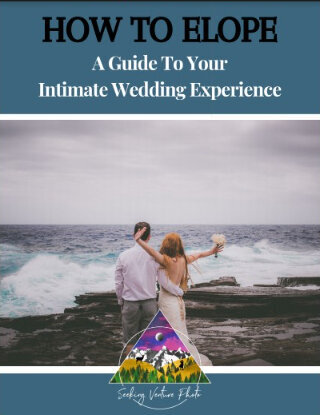 The How to Elope Guide that Seeking Venture Photo gives out to all booked couples.