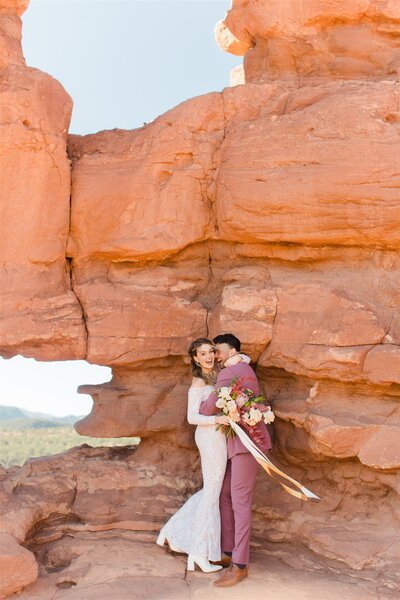 Garden of the Gods Elopement planned by Hannah Elizabeth Events