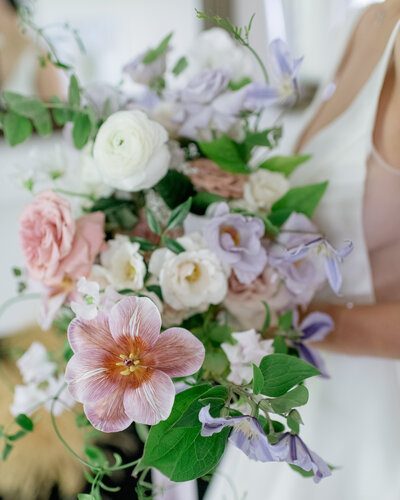 bridal bouquet by wedding planner and florist in michigan