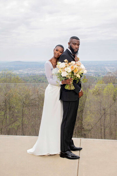 beautiful view of Burritt On The Mountain Wedding by Get The Look Wedding Planner