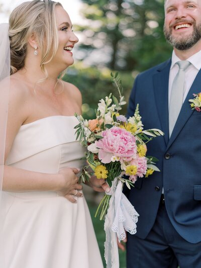 Ellisha and Keath's garden party wedding
