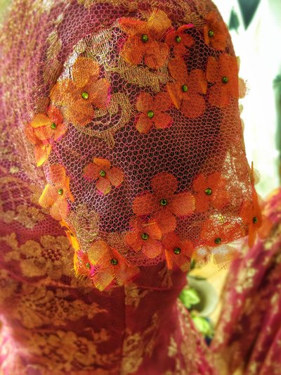 Svetlana_gold_pink_lace_orange_flower_dress_JoanneFlemingDesign (4)