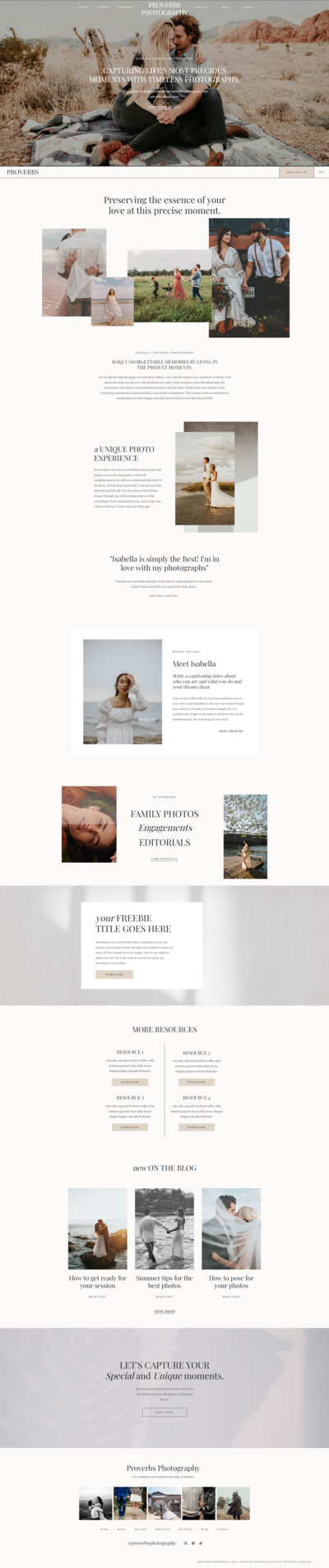 Make a statement with a minimalist website design created by Miranda Ruiz Studio in Conroe, Texas.