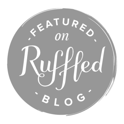 featured on ruffle blog badge