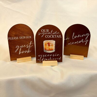 signage at barnwood events in madison, winconsin.
