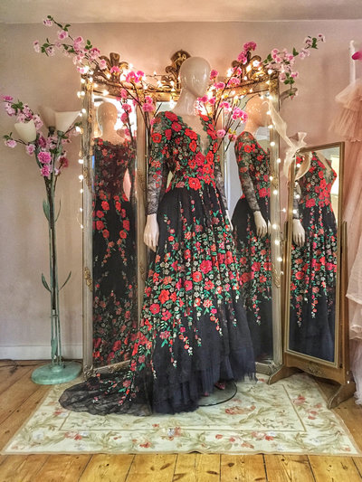Frida-embroidered-flower-red-black-evening-dress-JoanneFlemingDesign-3jpg
