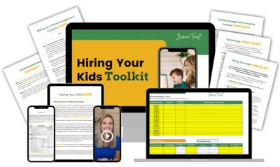 Discover the ultimate hiring your kids toolkit by Jamie Trull. Empower small business owners with expert strategies to save on taxes, secure their child's financial future, and strengthen their family business. Unlock a wealth of knowledge and practical tools to maximize financial benefits while nurturing a strong family bond. Start building a prosperous future today!
