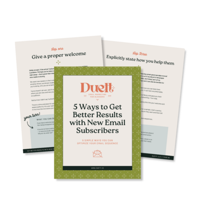 PDF guide helping you optimize your email marketing