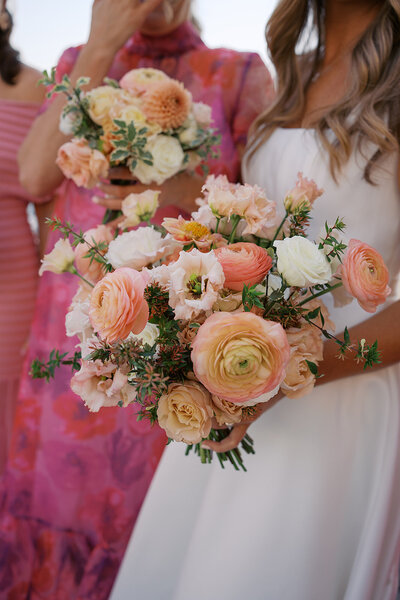 Black tie bridesmaids in Philadelphia