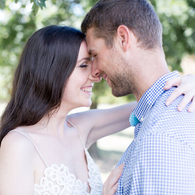 Melbourne photographer for  engaged couples by Anna Selent Photography.