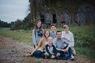 FAMIY PICTURES AT gold and grass farms in ballground, ga