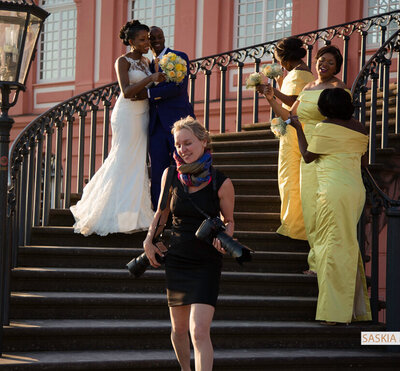 Als Fotografin für eine Afrikanische Hochzeit in Mainz gebucht