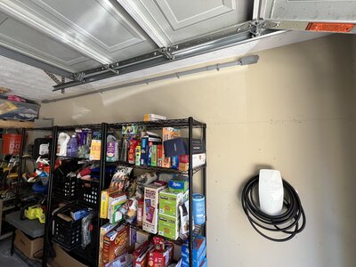 EV Charger installed by Evergreen Electric in Marietta