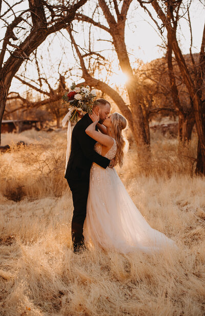 Zion National Park elopement, destination elopement, elopement ceremony, sunset elopement photos