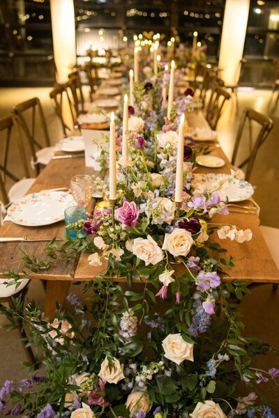 Leigh Florist Design Studio Audubon NJ wedding Tablescape