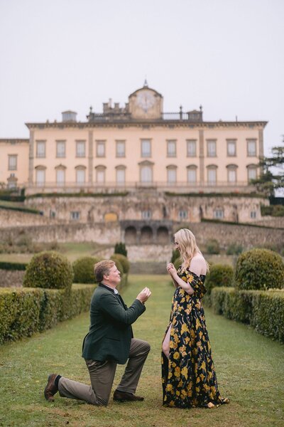 Mackenzie and Matt's Surprise Proposal In Florence Always Us Photography