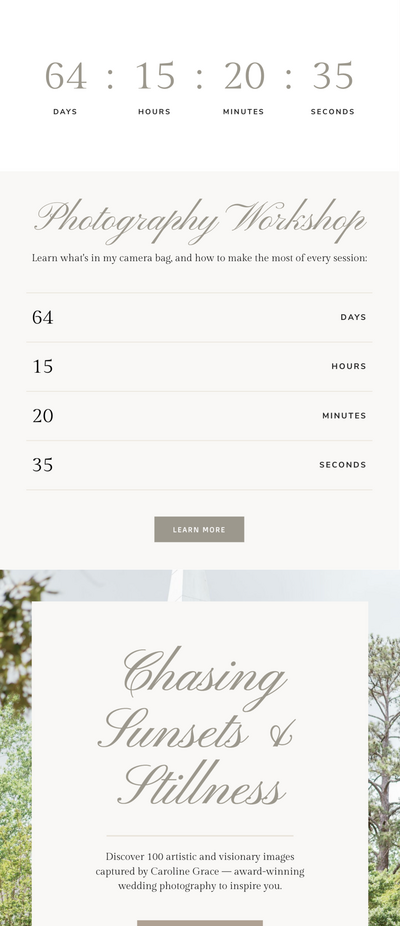 Flodesk Template, Flodesk Templates, Flodesk Templates for Photographers, Newsletter Templates for Photographers and Creative Small Businesses - With Grace and Gold - 5