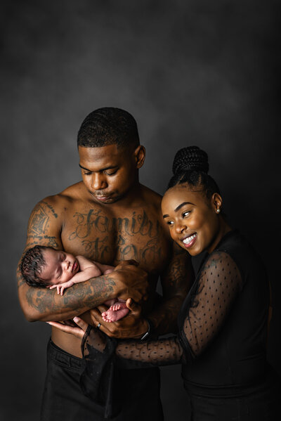durham black newborn photographer
