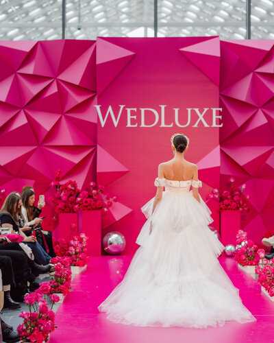 Andrew Kwon Gowns at WedLuxe Show 2023 Runway pics by @Purpletreephotography 23