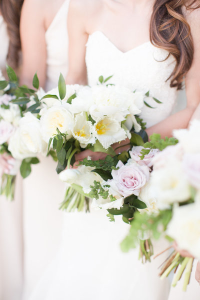 Blush Omni Montelucia Wedding Bridal Bouquets | Amy & Jordan Photography