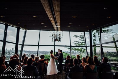 Canlis is a wedding venue in the Seattle area, Washington area photographed by Seattle Wedding Photographer, Rebecca Anne Photography.