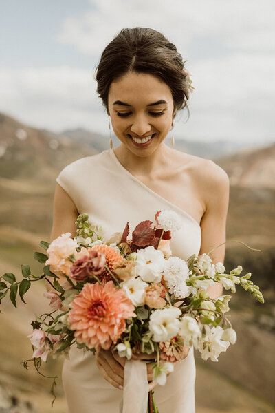 Brenna + Sabrina wedding florals