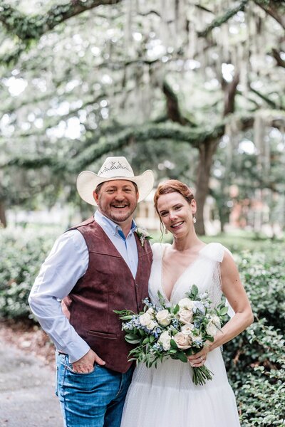 Simone + Leland  elopement in downtown Savannah - The Savannah Elopement Package, Flowers by Ivory and Beau