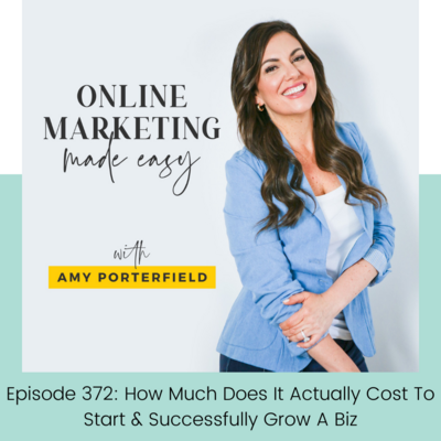 Join Jamie Trull, a financial expert and guest on the Online Marketing Made Easy Podcast with Amy Porterfield, in Episode 372 as she reveals the essential financial considerations for starting and successfully growing a business. Gain valuable insights into making wise financial investments, aligning your spending with your goals, and saving strategically to fuel your business growth. Jamie's expertise will empower you to confidently navigate the financial aspects of entrepreneurship and make informed decisions that contribute to your long-term success. Don't miss this episode packed with practical tips and strategies to optimize your business finances!