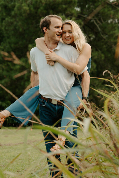 Couple Portrait Session by an East Tennessee Wedding Photographer