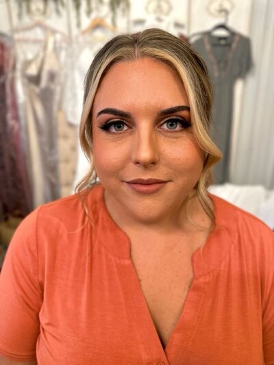 nashville makeup artist bridesmaid makeup matte glam makeup
