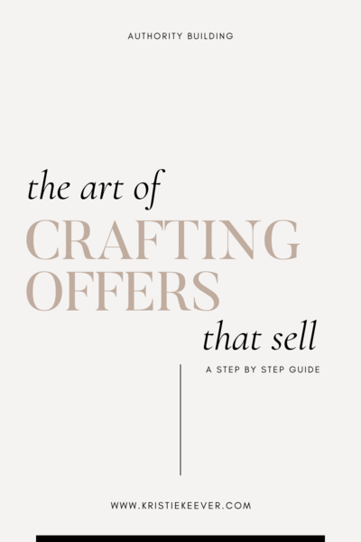 Featured image for blog post on creating offers that sell