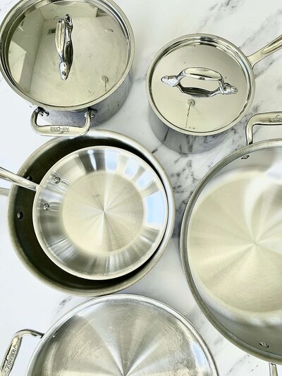 all clad stainless steel pots and pans