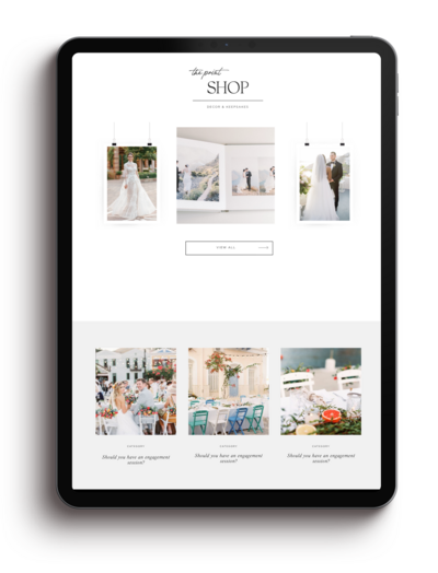 Showit website templates crafted with creativity and expertise by a professional Showit designer