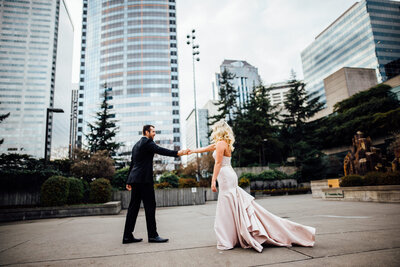 Melrose Market Studios is a wedding venue in the Seattle area, Washington area photographed by Seattle Wedding Photographer, Rebecca Anne Photography.