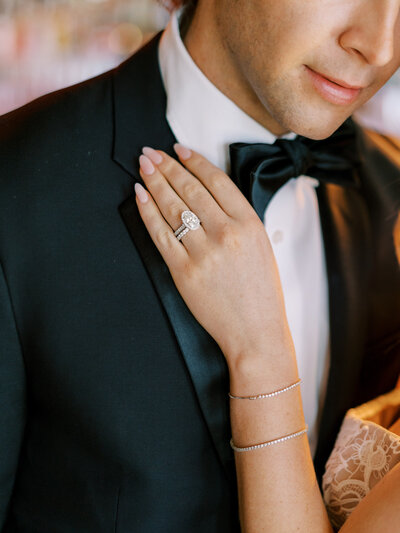 garden party inspired wedding at Villa Antonia, Austin, Texas
