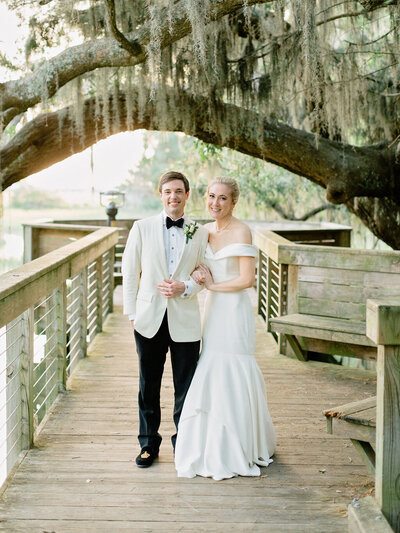 Wedding ceremony in Atlanta at Historic Red Farm - Savannah Wedding Planner