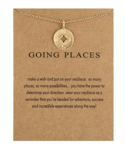Going Places Necklace by Find My Fearless